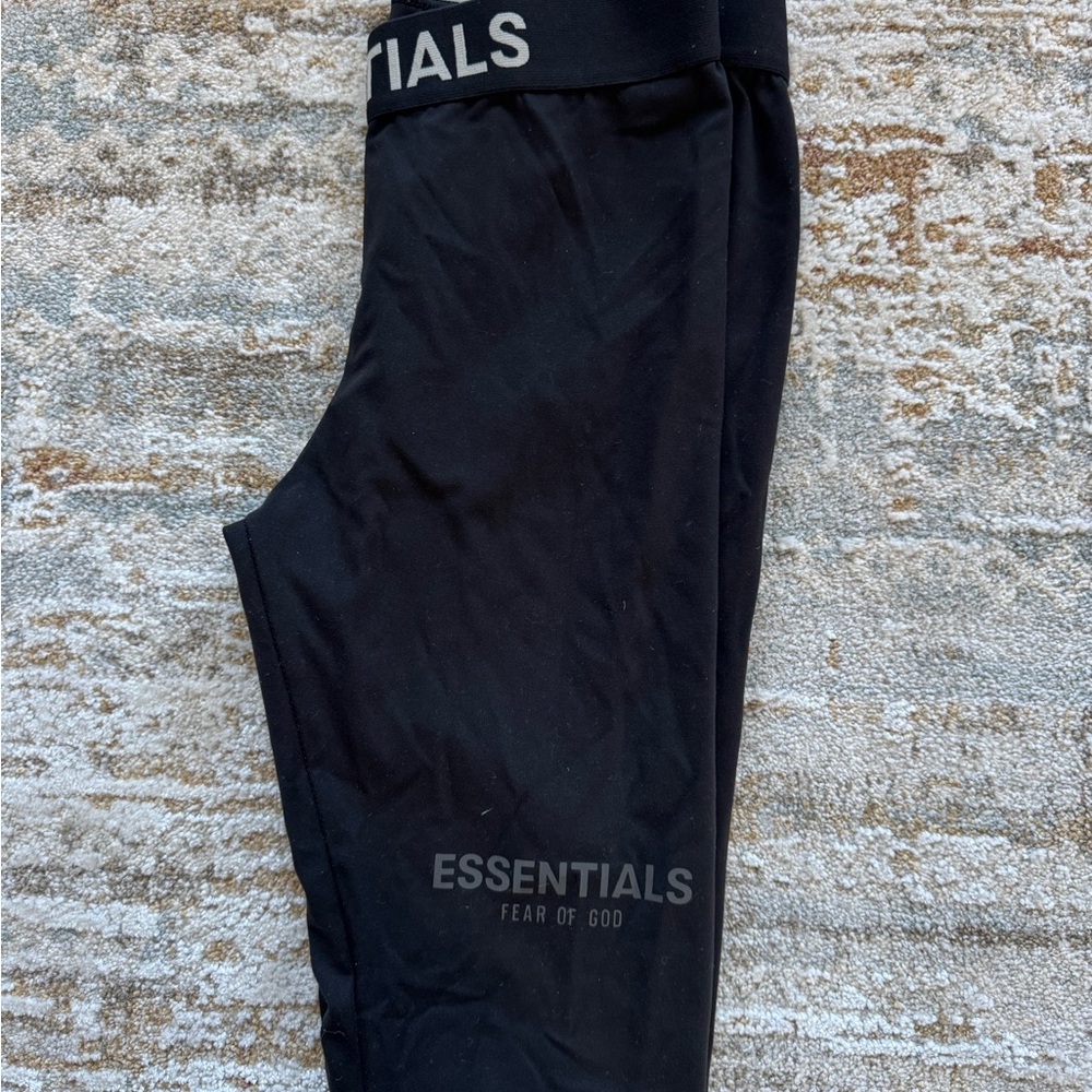 Fear of God Essentials Black Leggings
